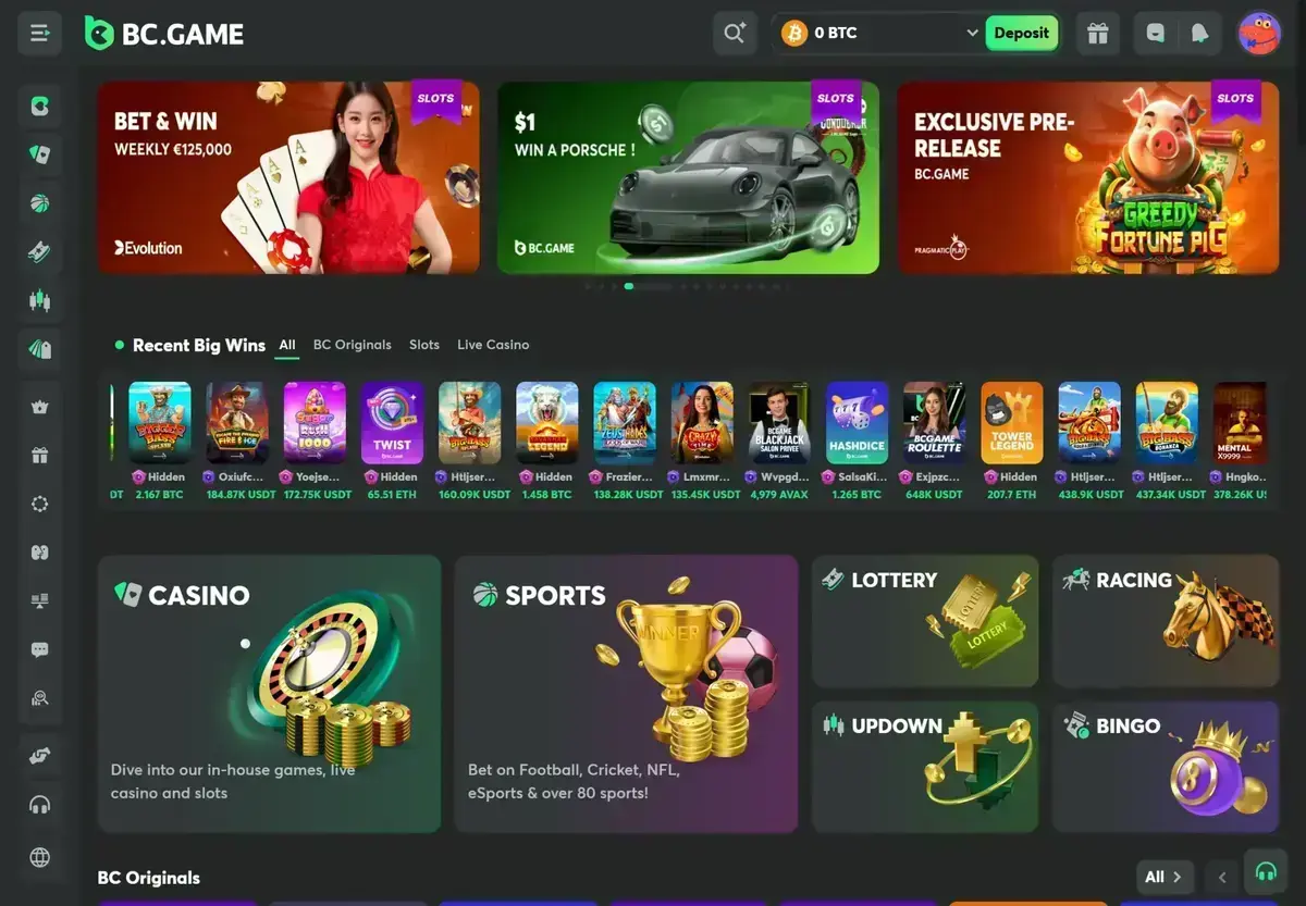BC Game Képernyőkép 3